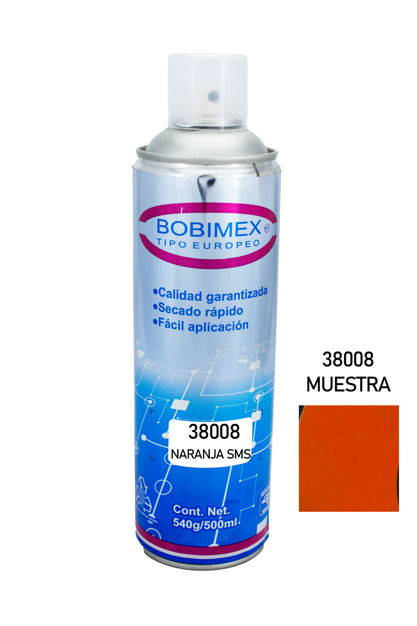 Spray Bobimex Pintura Naranja SMS