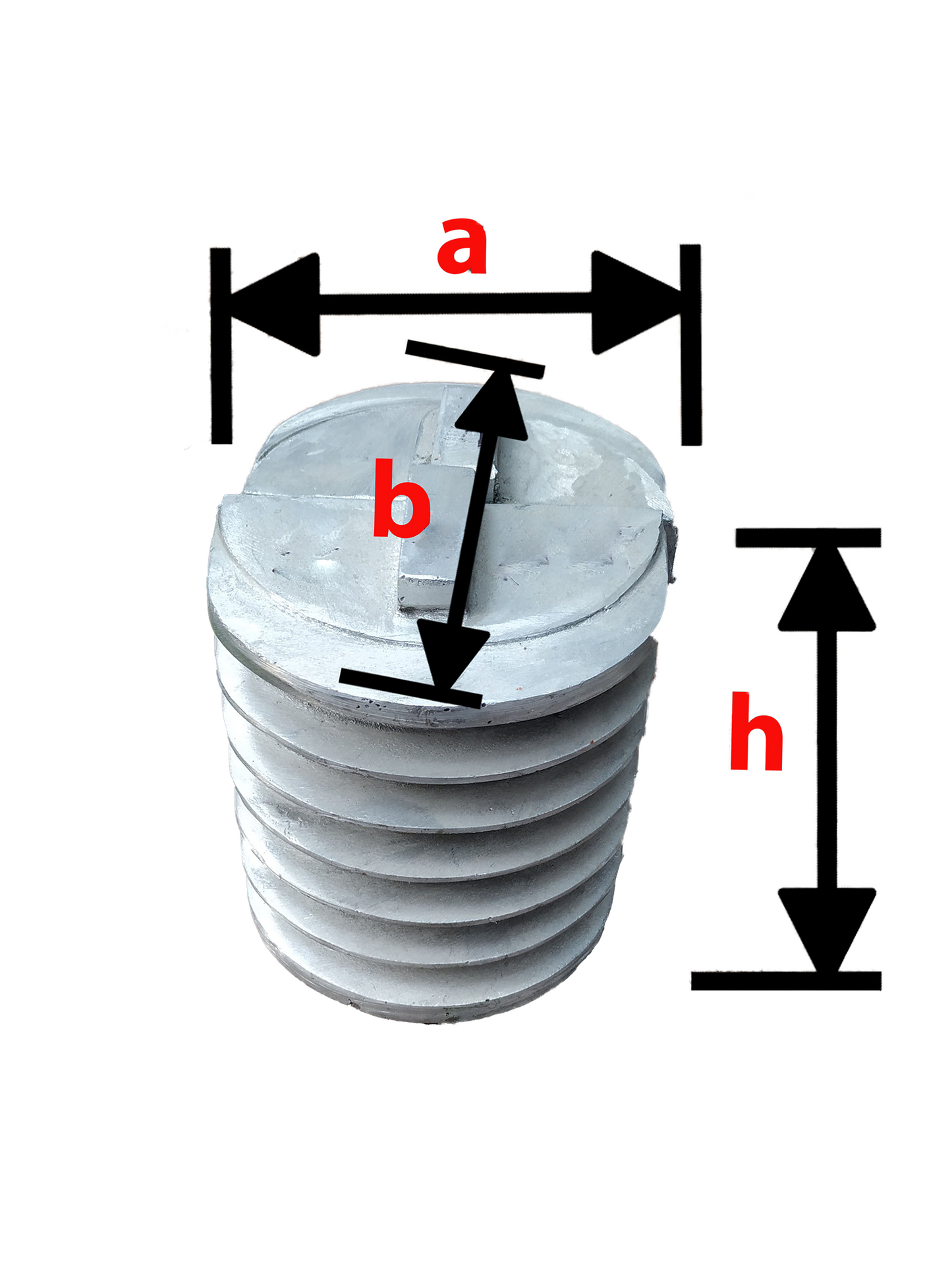 Molde Conico #13 07 Ranuras