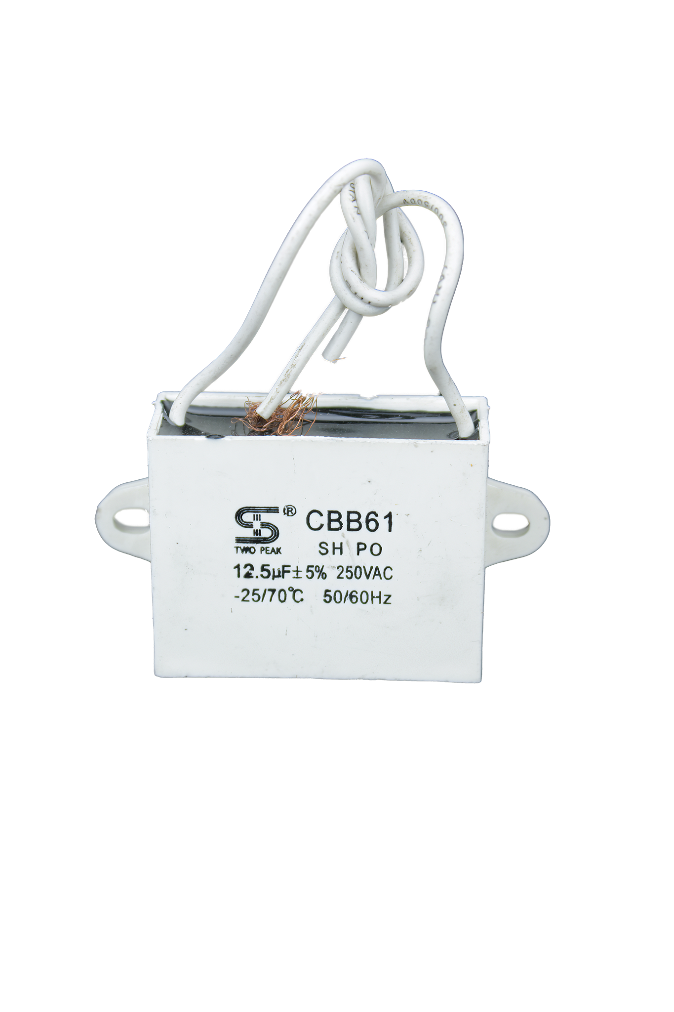 Capacitor De Trabajo Cuadrado CBB61 250V