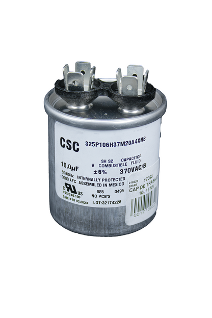 Capacitor De Trabajo Aluminio 370V