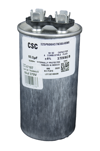 Capacitor De Trabajo Aluminio 370V