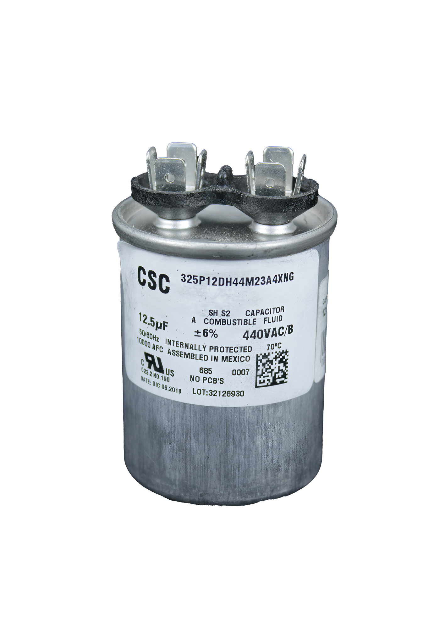 Capacitor De Trabajo 440V