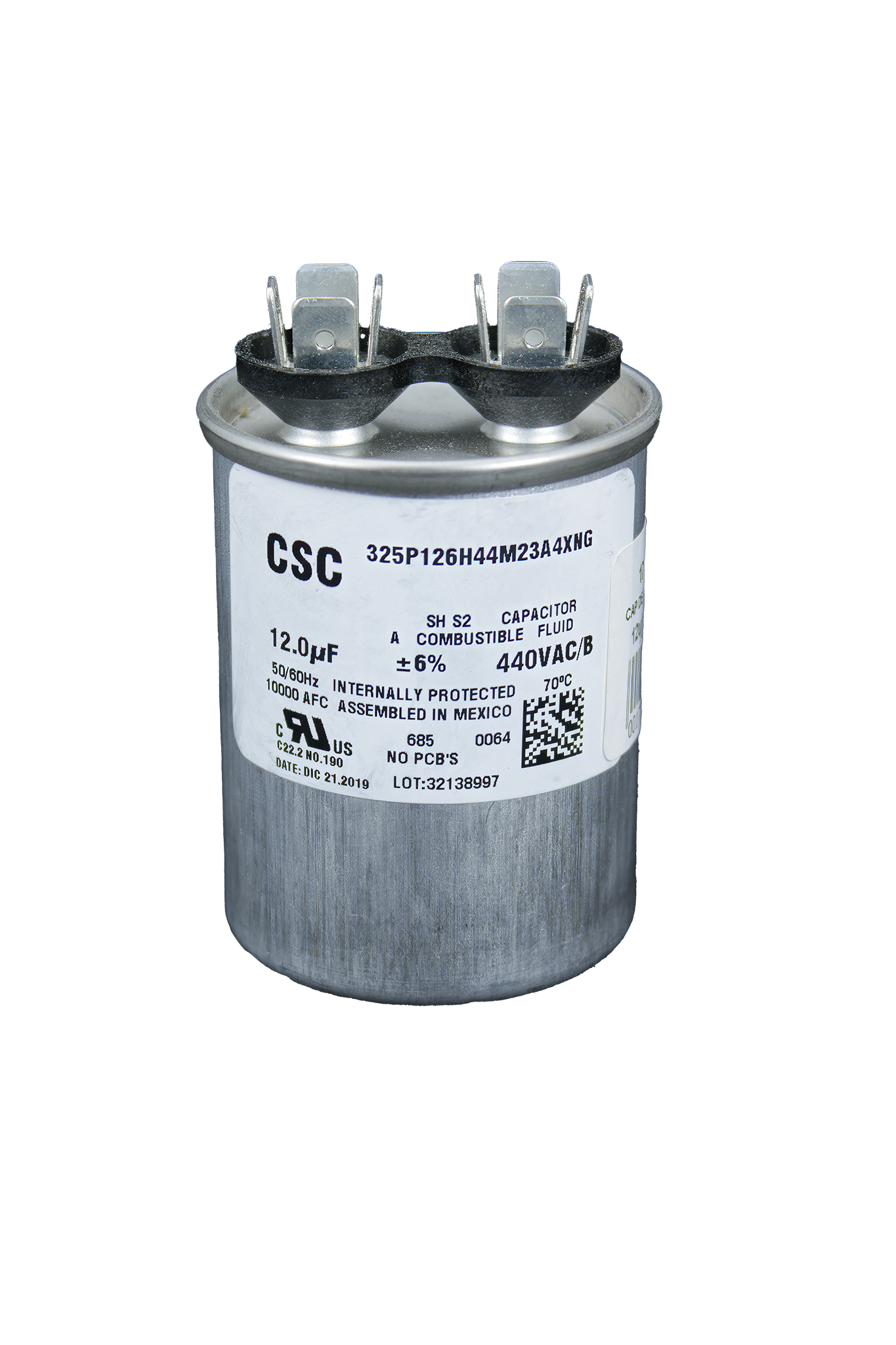 Capacitor De Trabajo 440V