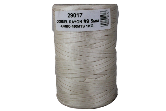 Cordel Rayon #9 Ancho: 5mm Jumbo