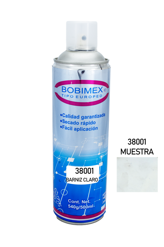 Spray Bobimex Barniz Claro