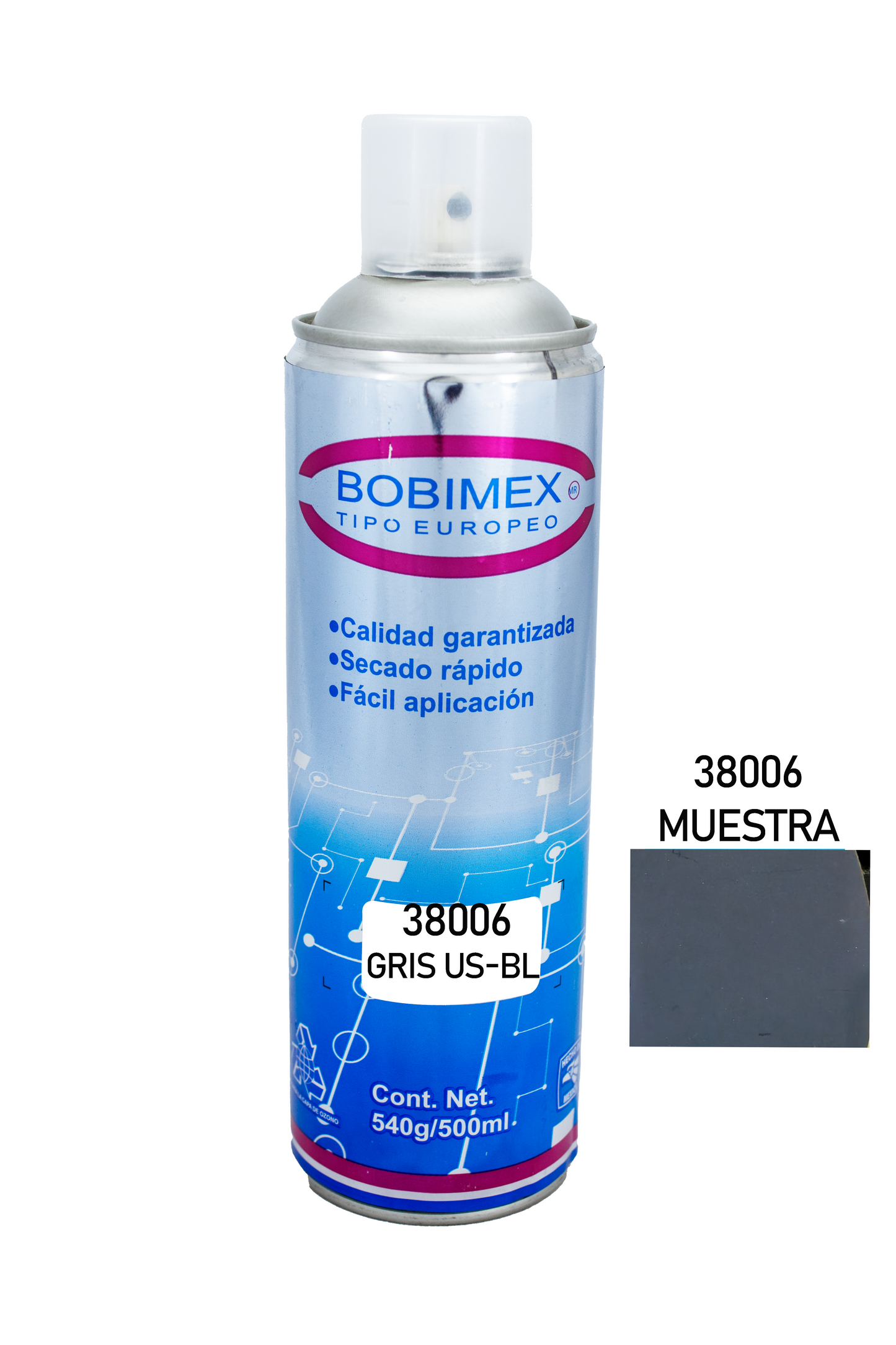 Spray Bobimex Pintura GRIS US-BL