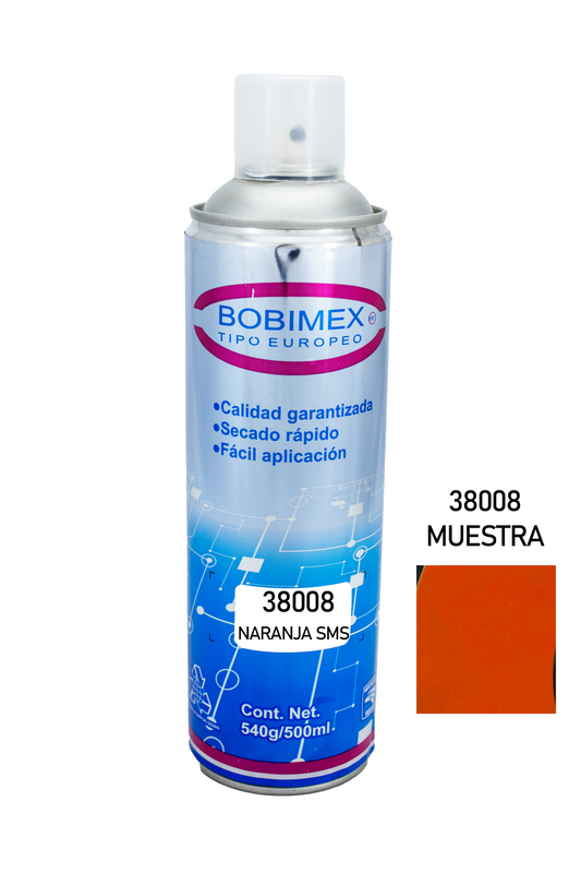 Spray Bobimex Pintura Naranja SMS