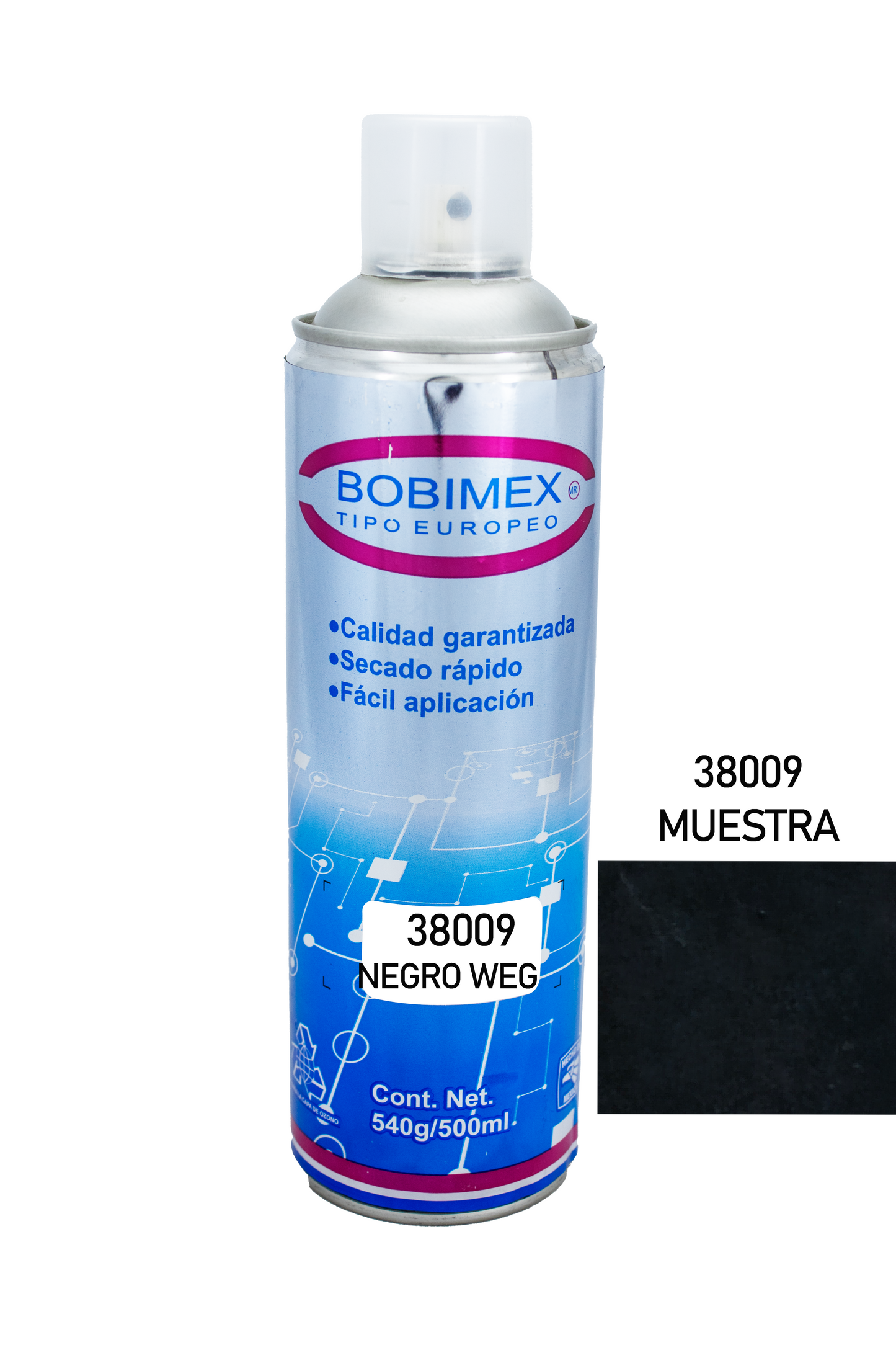 Spray Bobimex Pintura Negro WEG