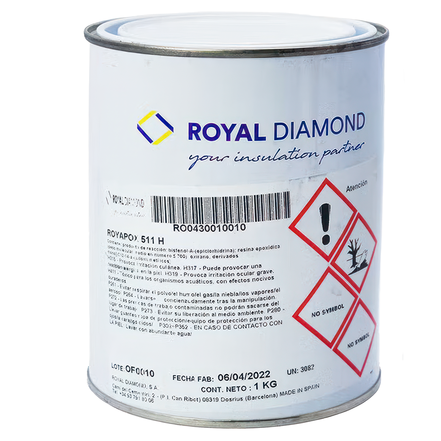 Resina Royal Diamond Royapox 511 1kg